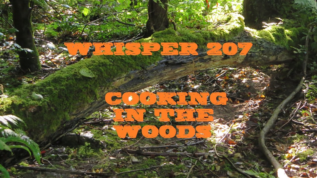 Whisper ~ 207 ~  Cooking Beef & Pasta in the Woods