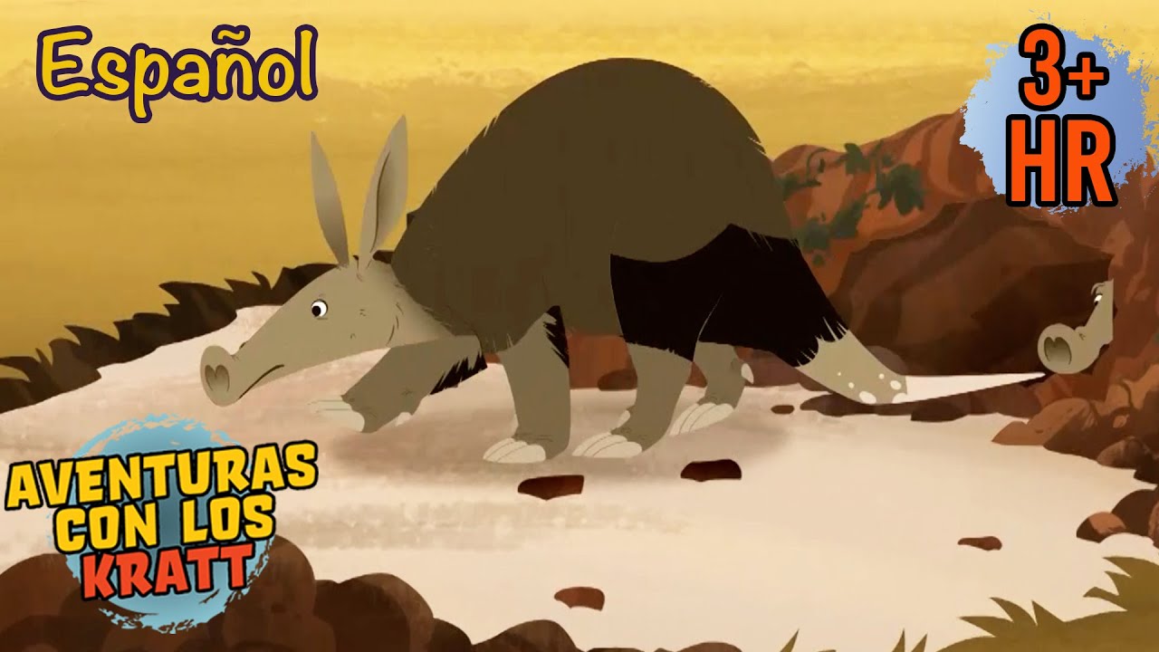 osos hormigueros | Los mejores excavadores de África [episodios completos] Aventuras con los Kratt