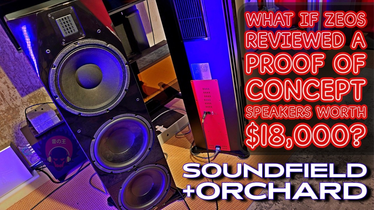 SoundField + Orchard Audio || Гигантские ПРОТОТИПНЫЕ 5-полосные открытые акустические системы 💎x ??