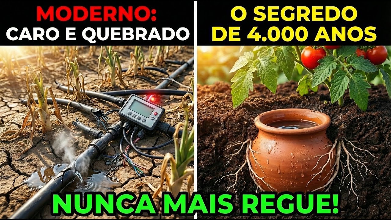 TÉCNICA de 4.000 Anos que HUMILHA Qualquer Sistema de Irrigação MODERNO! - Eles Escondem Isso..