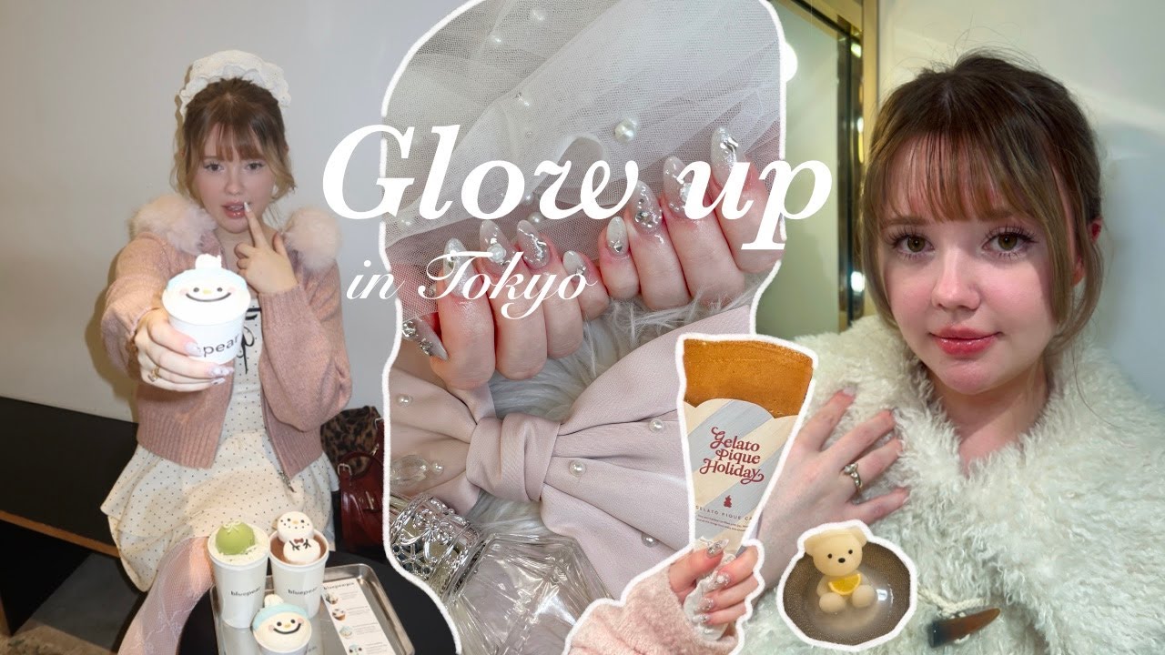 Glowing up in Japan VLOG: Shopping, Nail and Hair appointment & cute cafés