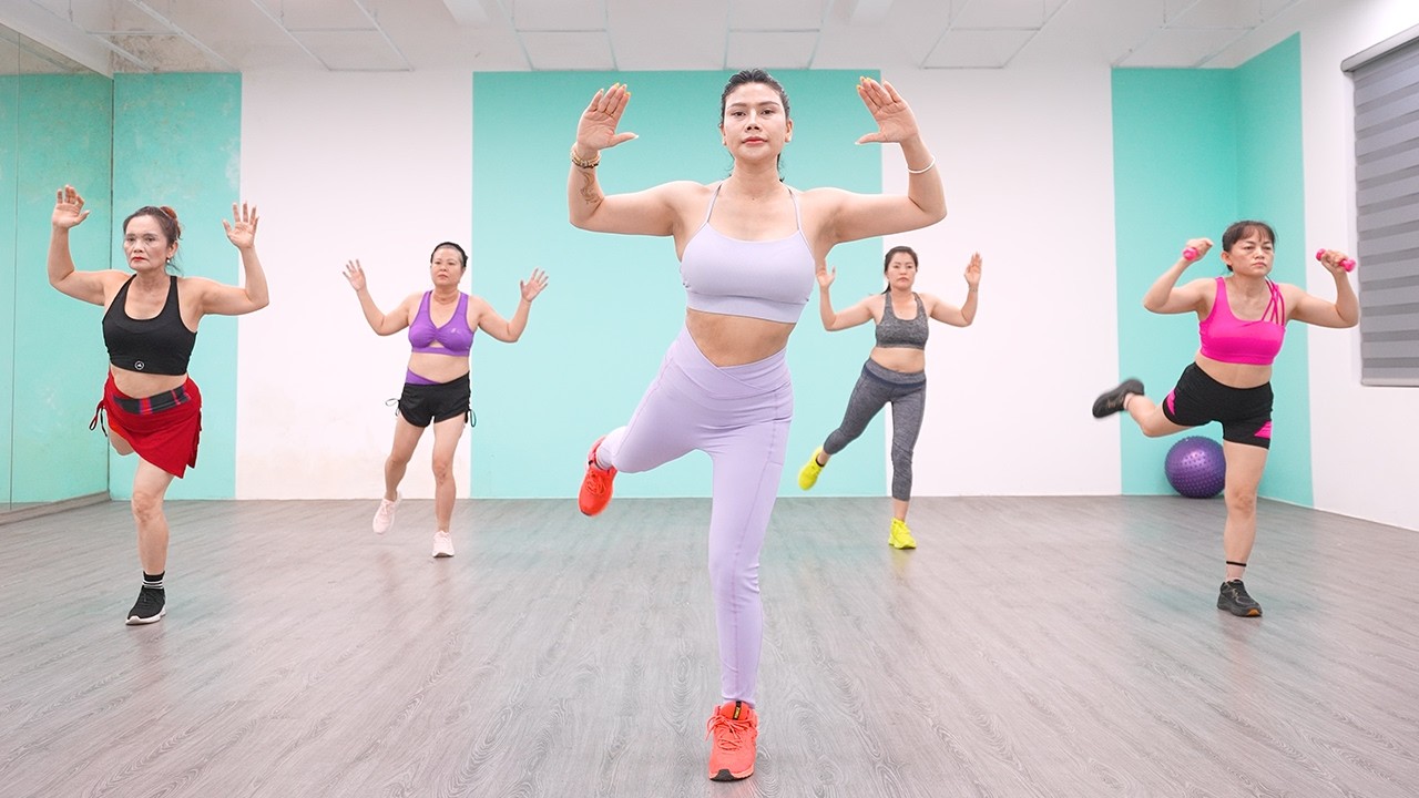 40 Minute Dance Workout At Home | Exercise To Lose Weight FAST | Zumba Class