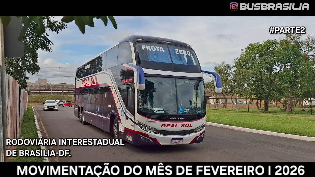 MOVIMENTAÇÃO NA RODOVIÁRIA INTERESTADUAL DE BRASILIA-DF I  09 FEVEREIRO 2026 I SEGUNDA-FEIRA 