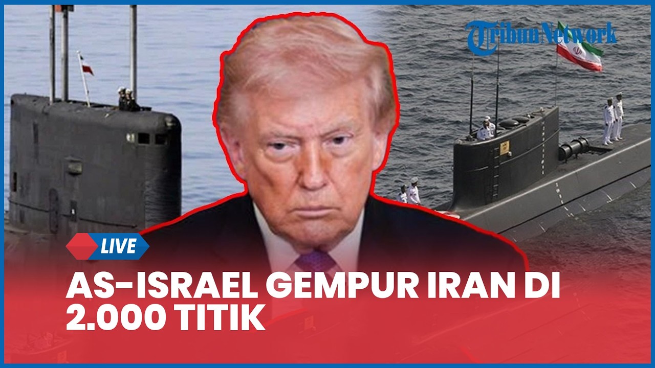 Rangkuman Konflik Timur Tengah: AS-Israel Gempur Iran di 2.000 Titik, Markas Mata-mata Terkuak