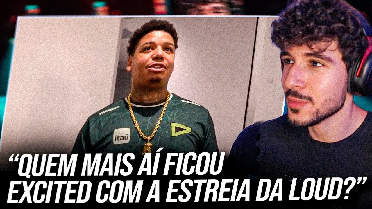 NYANG reage ao vlog da LOUD: POV: você tá no media day  e tech check com a LOUD VALORANT
