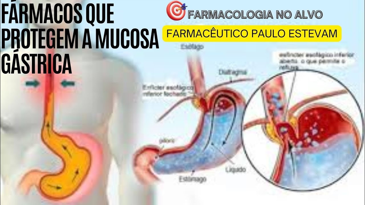 Medicamentos para proteção do estômago 