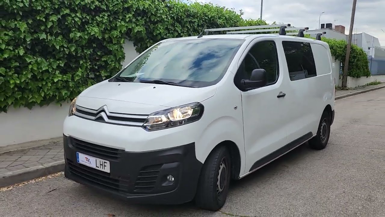 Citroën Jumpy Doble Cabina Abatible Talla M BlueHDi 120 S&S 6 plazas 179.000Km