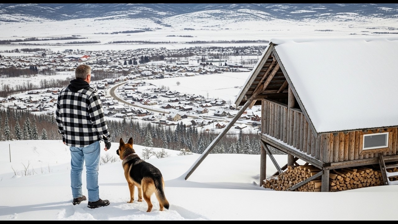 The Town Froze in the Blizzard — But the Veteran’s Double-Roof Cabin Stayed Warm