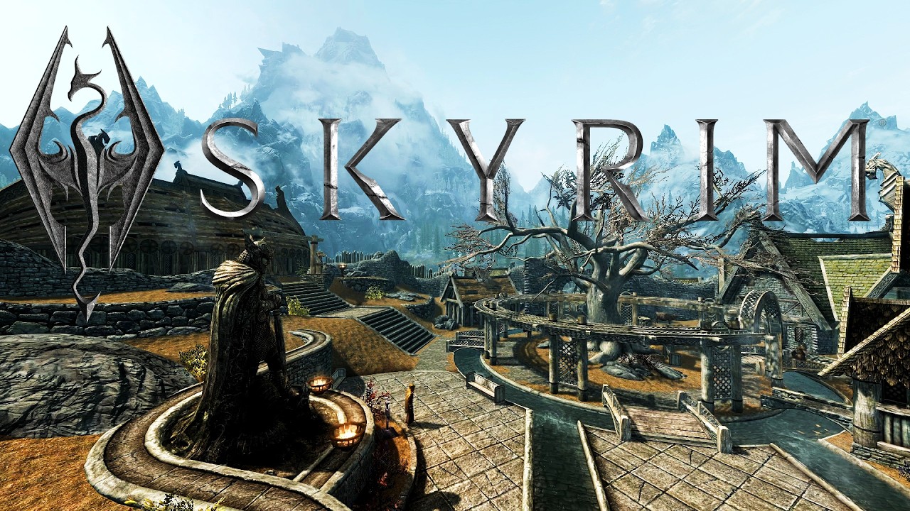 Skyrim | Whiterun | Relaxing Music & Ambience