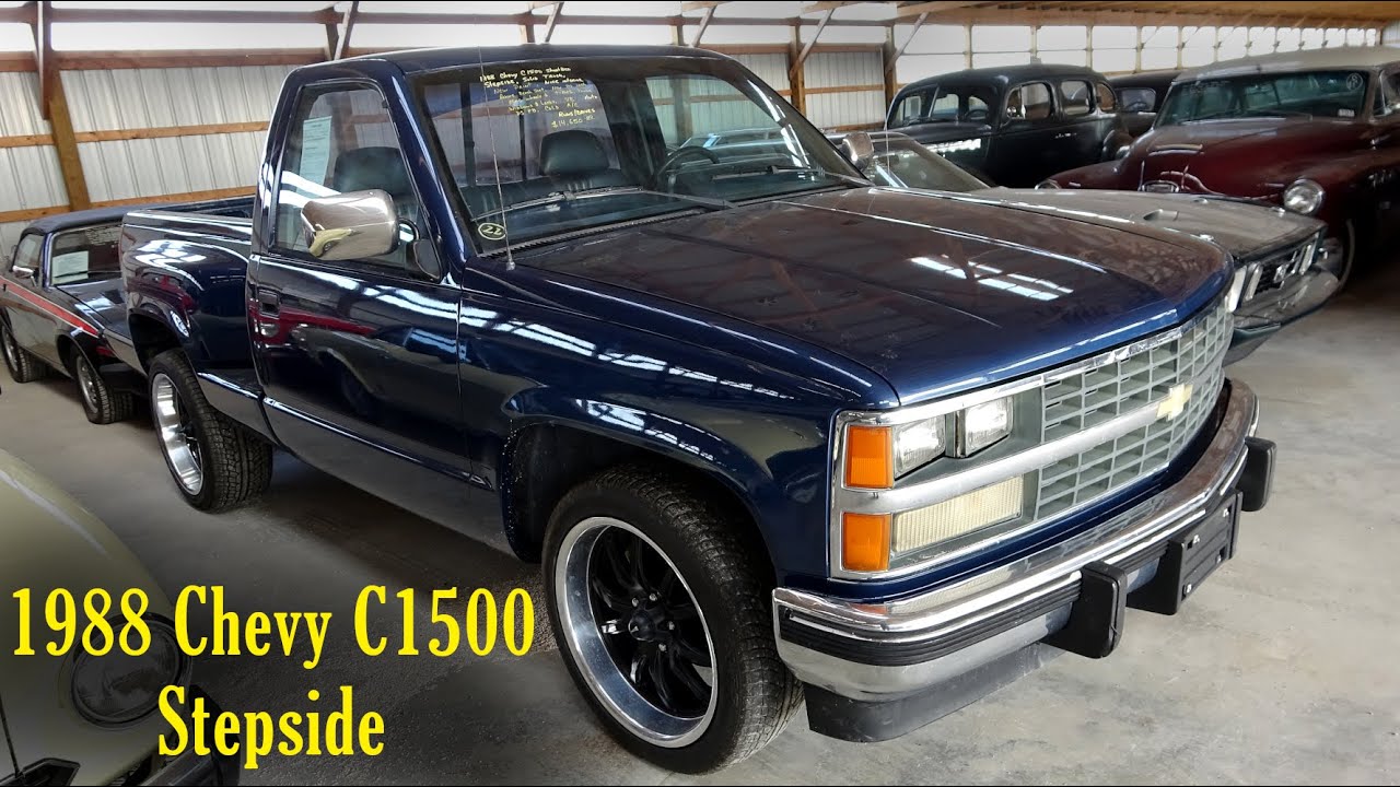 1988 Chevy C1500 Stepside Pickup 5.7 Liter V8