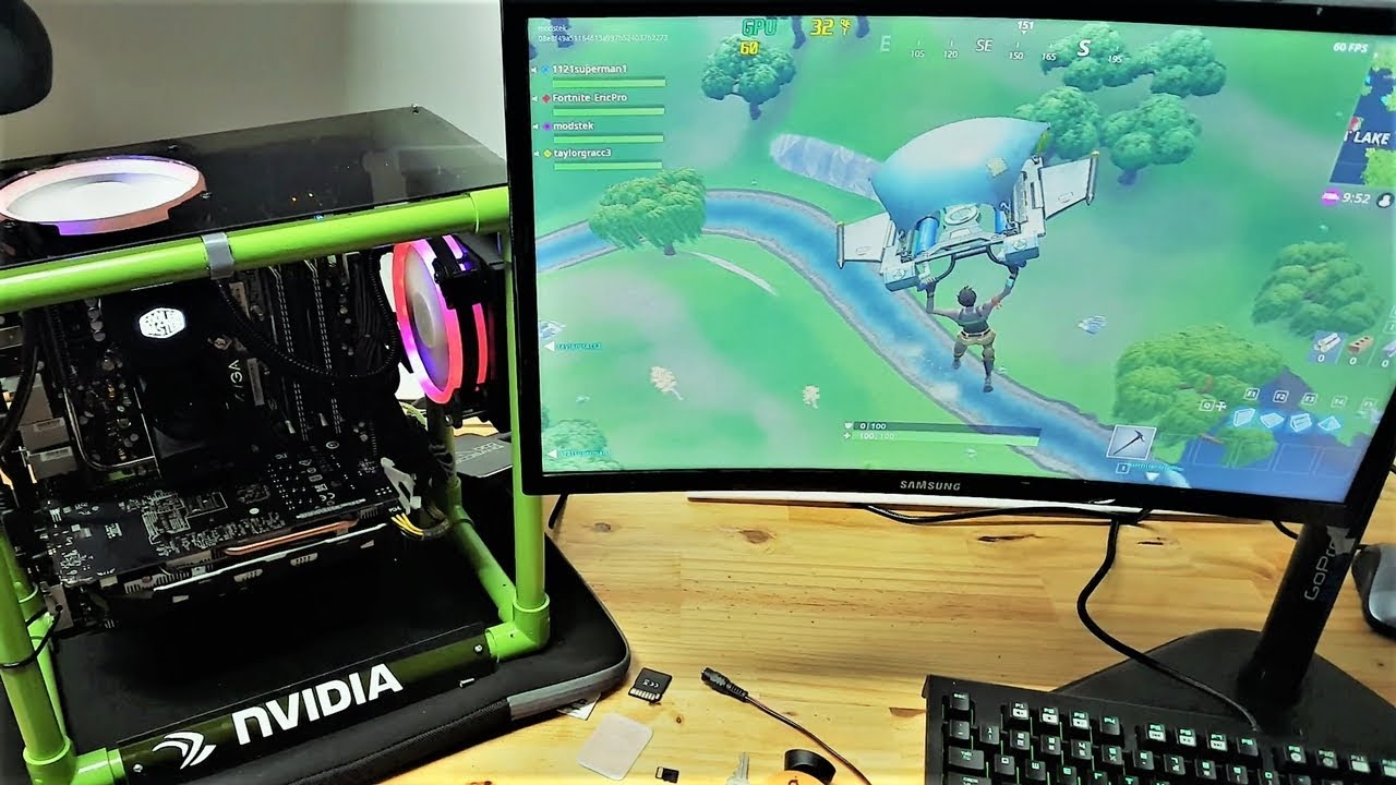 PVC Gaming PC for a Plumber