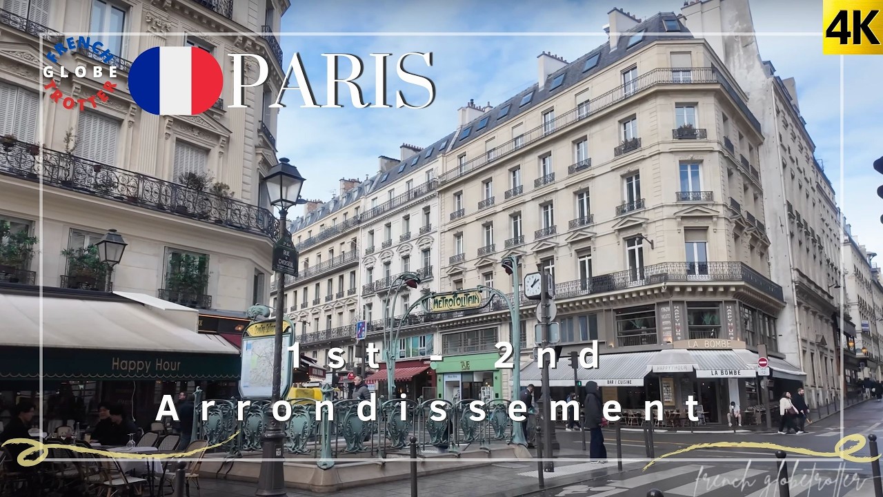 France PARIS 1-2 arrondissement🇫🇷 Passage Choiseul➜ Little Asia➜ Palais Royal 4K Street Walking Tour