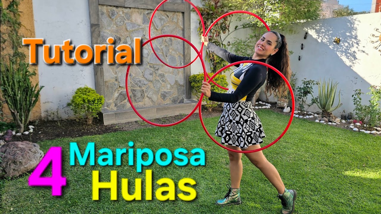 Tutorial Mariposa 4 hulas para que de verdad lo logres 