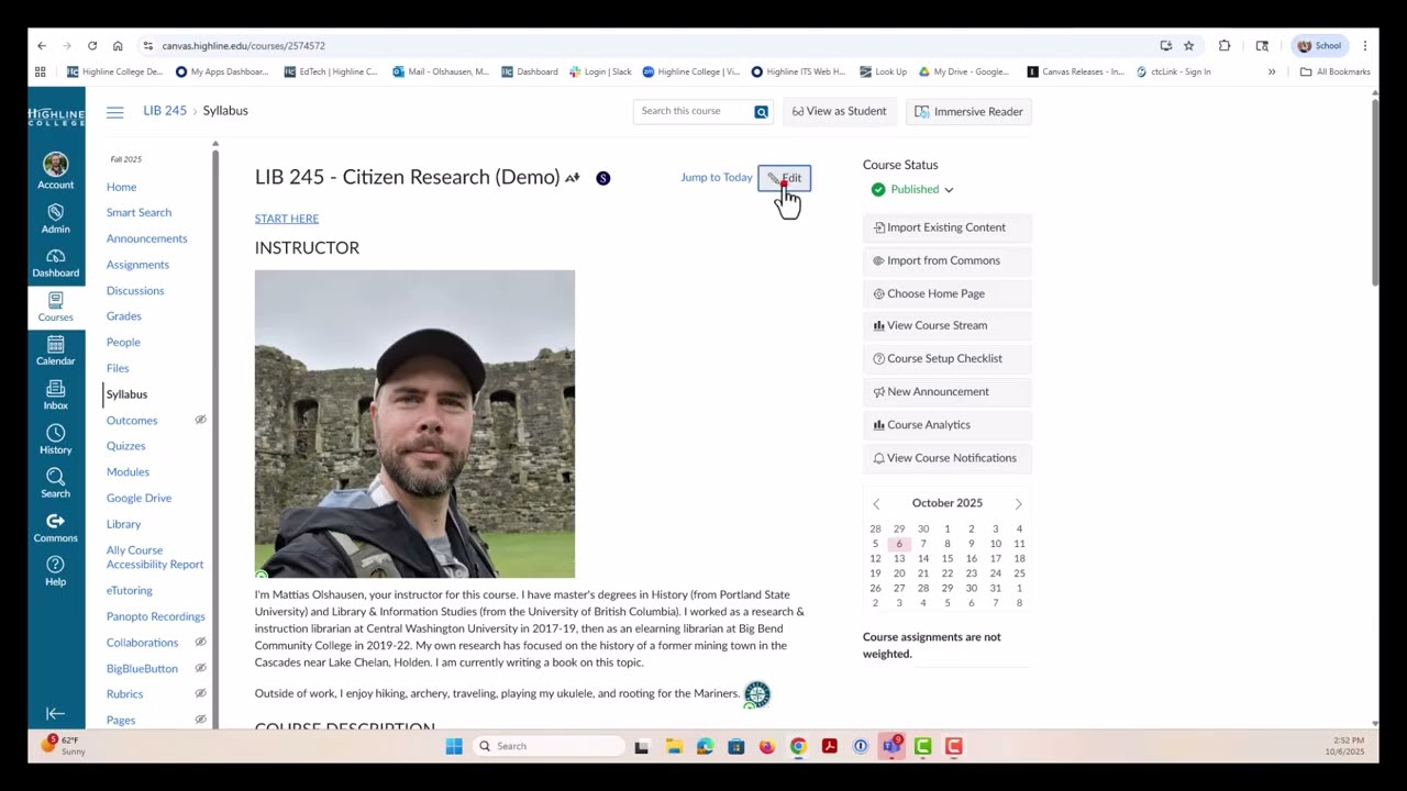 Microsoft Education Canvas Integration (for instructors)