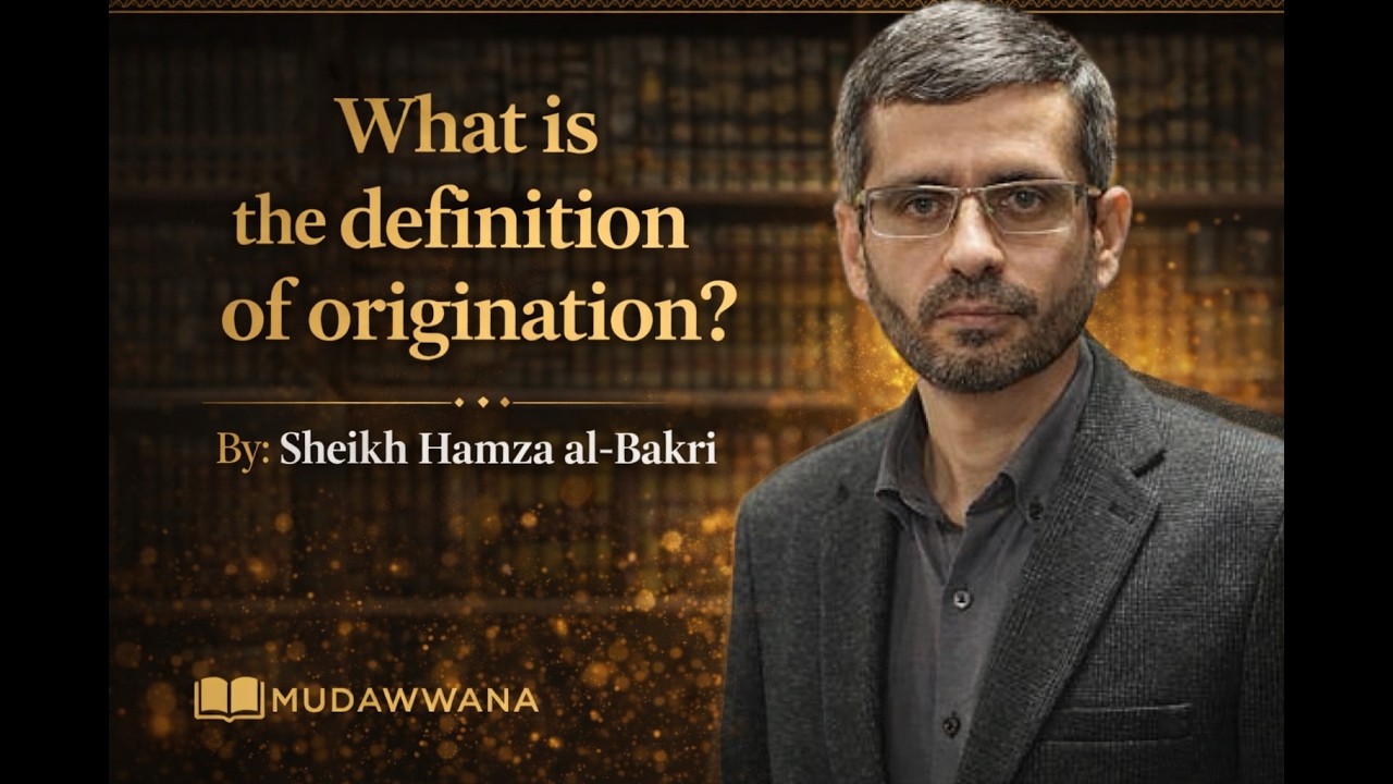 What is the definition of contingency/origination? | Sh. Hamza Al Bakri