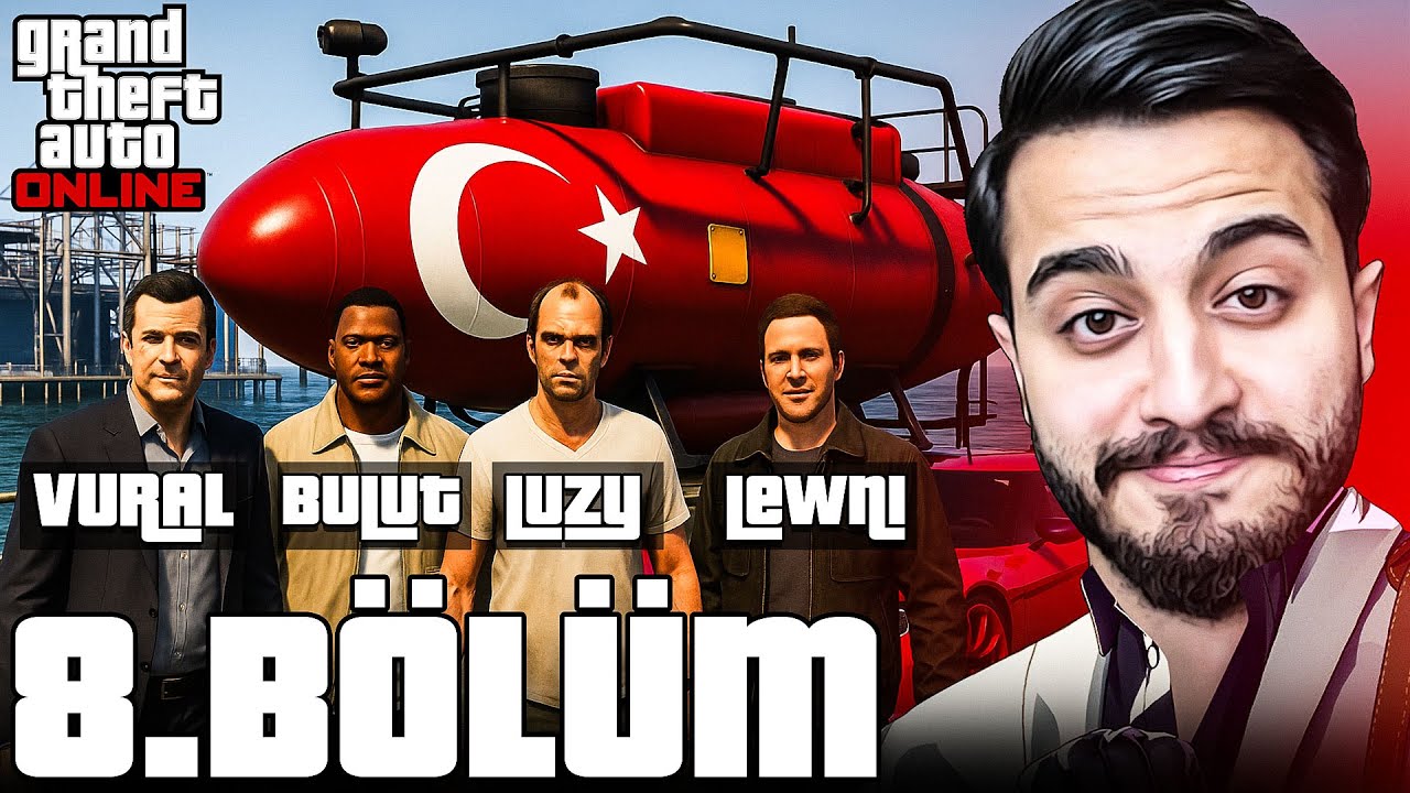TÜRK BAYRAKLI DENİZALTI ALDIK! 2.2 MİLYON $! Gta V Online 8. Bölüm