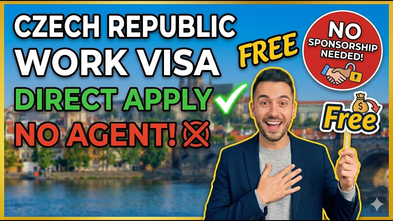 Free Czech Republic work visa l Apply now 2026