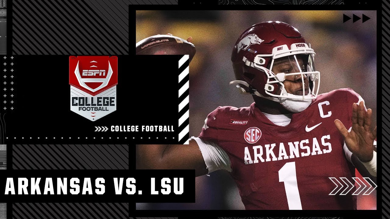 Arkansas Razorbacks at LSU Tigers | Full Game Highlights