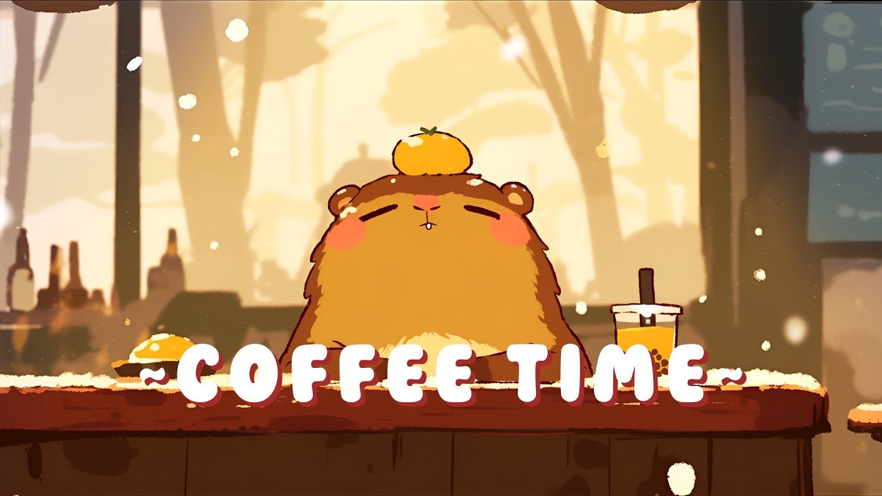 [Long Session] Lofi Capybara Radio | Peaceful Beats for Studying & Relaxing 🦫 🌙 📖