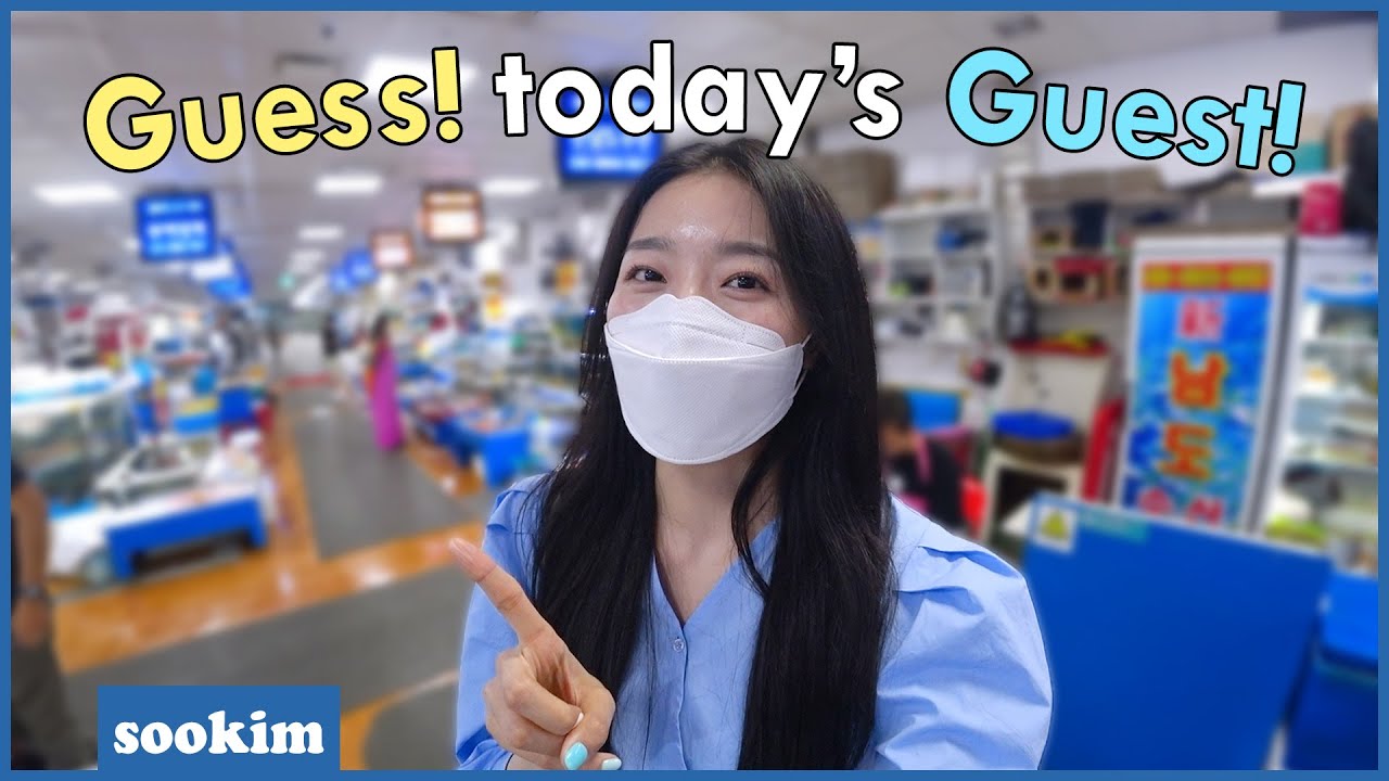 Dinner at the Noryangjin Fish Market! Who is today's guest? | 김수민 sookim [ENG SUB/한글 자막]