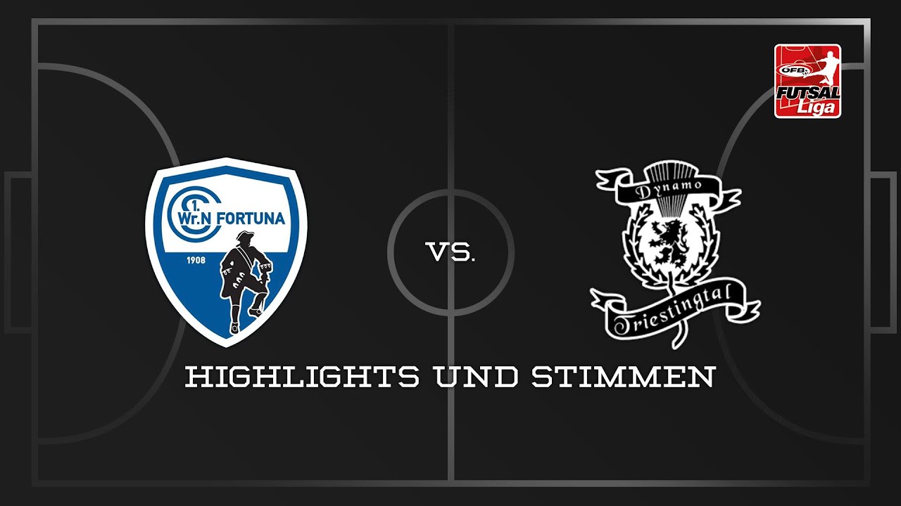 Highlights & Stimmen | Fortuna Wiener Neustädter SC : Dynamo Triestingtal - 9:6 | 1. ÖFB Futsal Liga
