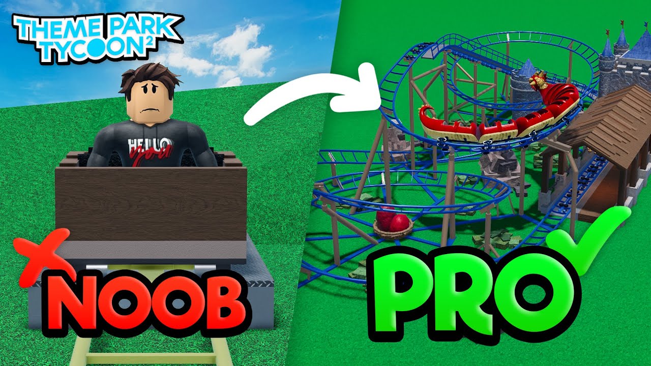 10 ПРОФЕССИОНАЛЬНЫХ ЧЕРТЕЖЕЙ для Theme Park Tycoon 2, которые вам нужны! 😲