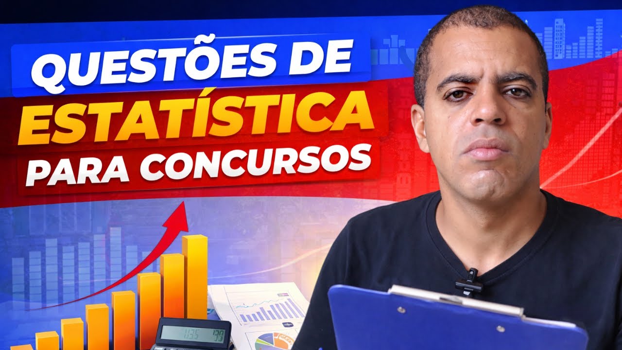 Estatística para concursos Passo a Passo