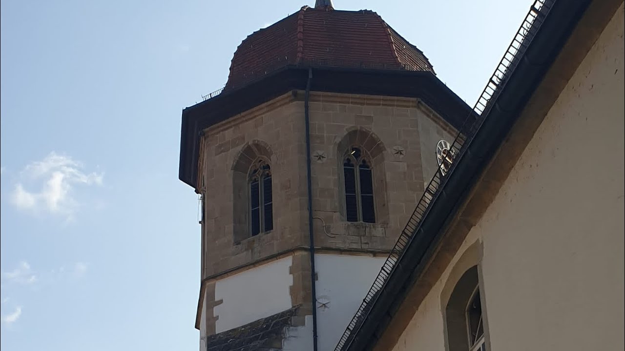 Teilgeläut der Evangelischen Georgskirche in Oberriexingen (LB-BW)