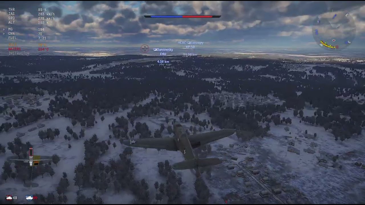 War Thunder - Bf 109 F-4 Gameplay