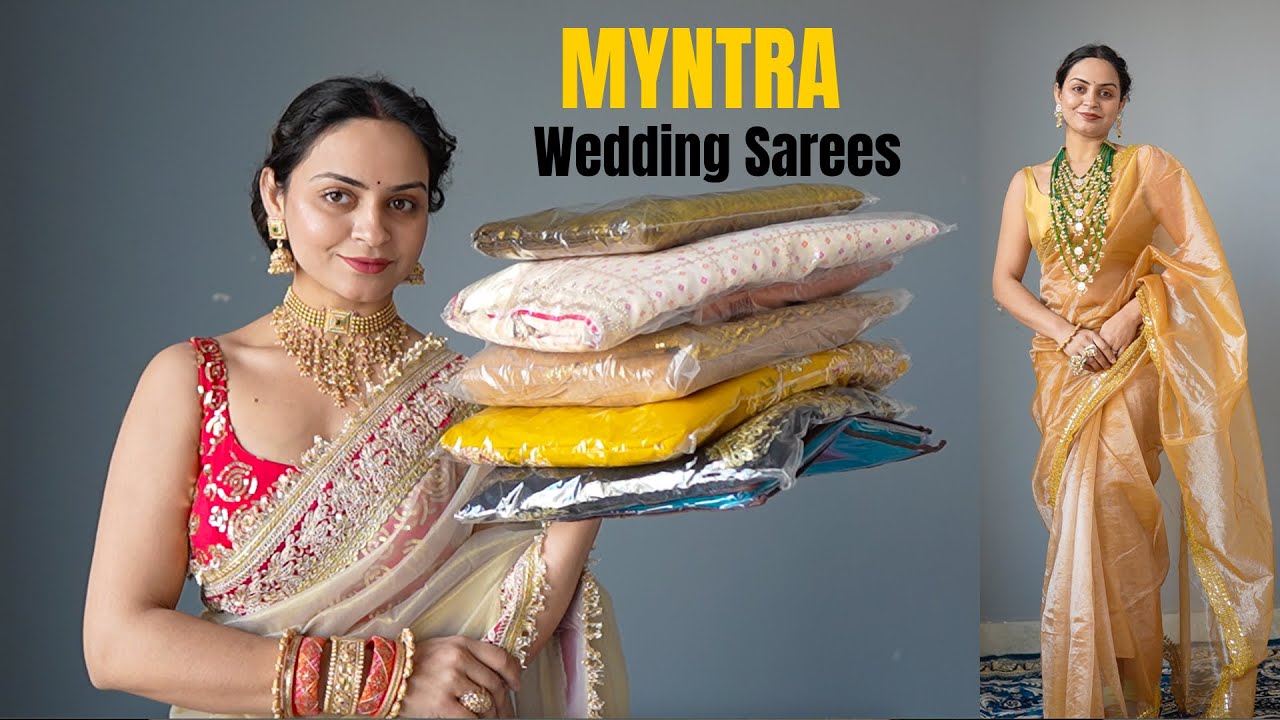 MYNTRA Wedding Sarees 2026  Part: 2