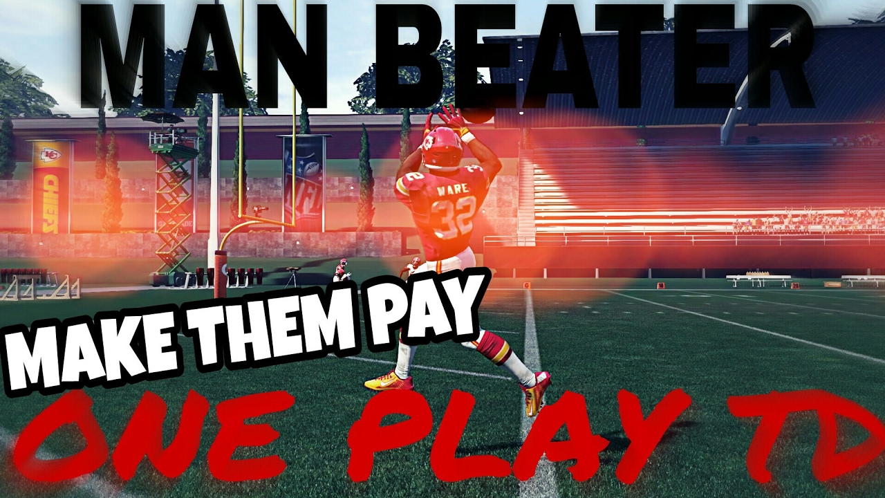 INSANE ONE PLAY TD TO RUNNING BACK! THIS IS WILD!! MADDEN 17 money PLAYS