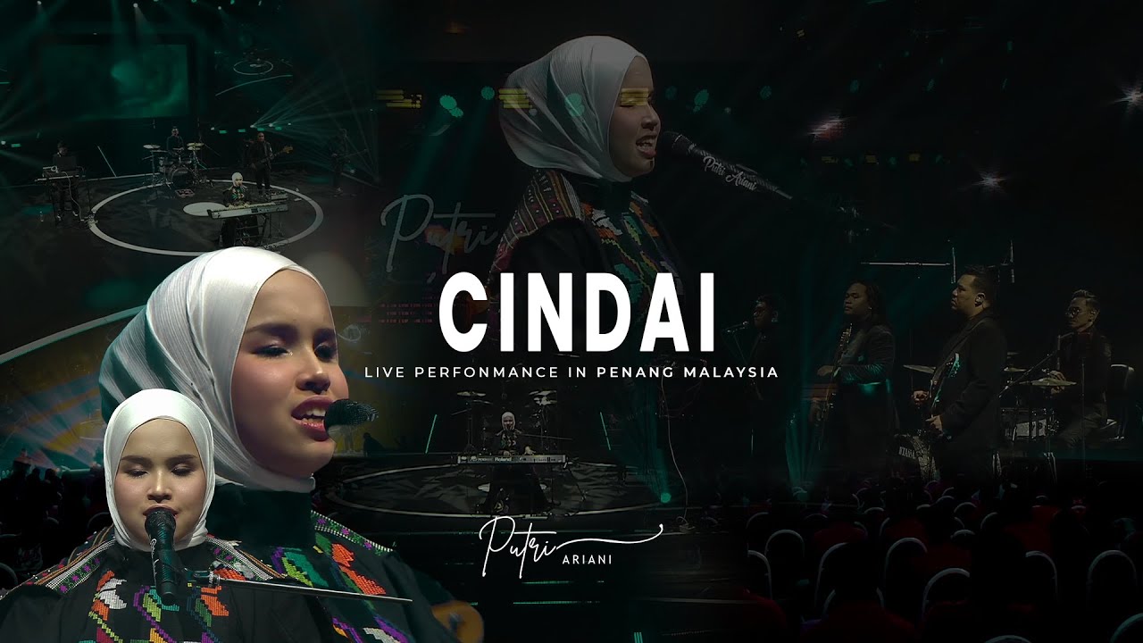 SITI NURHALIZA - CINDAI, PUTRI ARIANI COVER (Live perform in Penang)