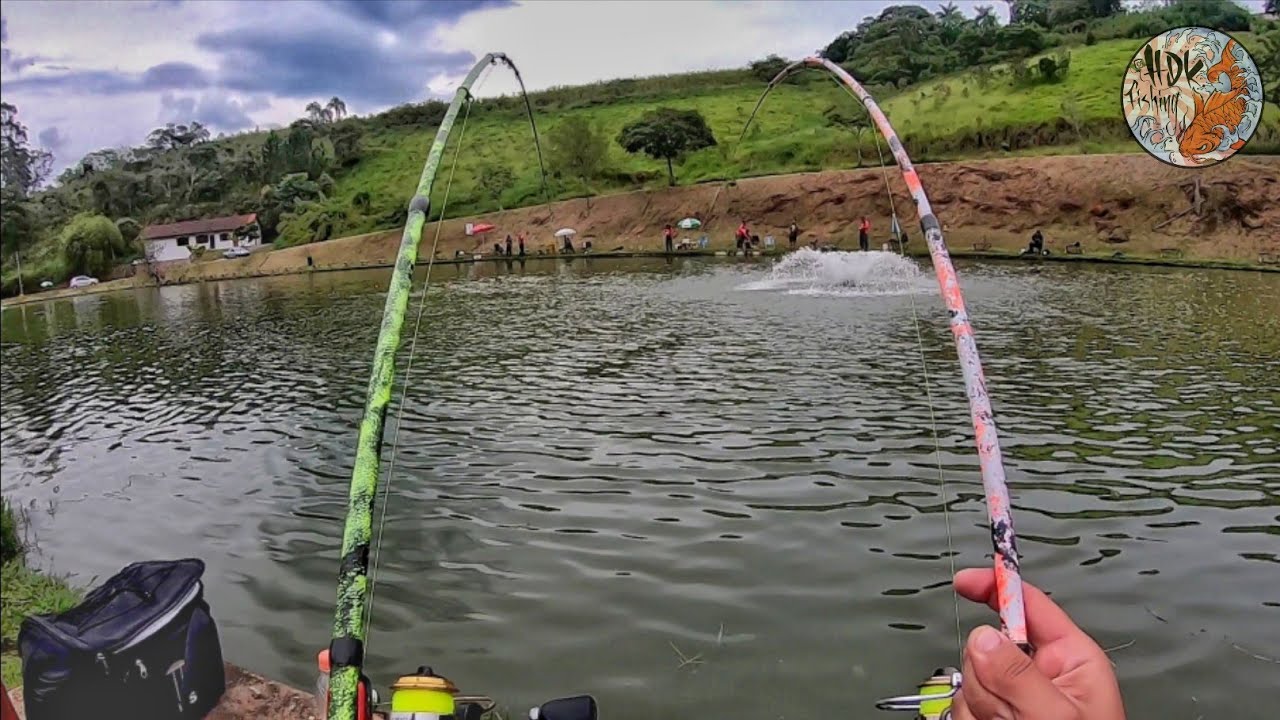 #10 SEM AJUDA SERIA MUITO DIF&Iacute;CIL - PESCARIA DE ULTRALIGHT - PESQUEIRO ARUJ&Aacute;