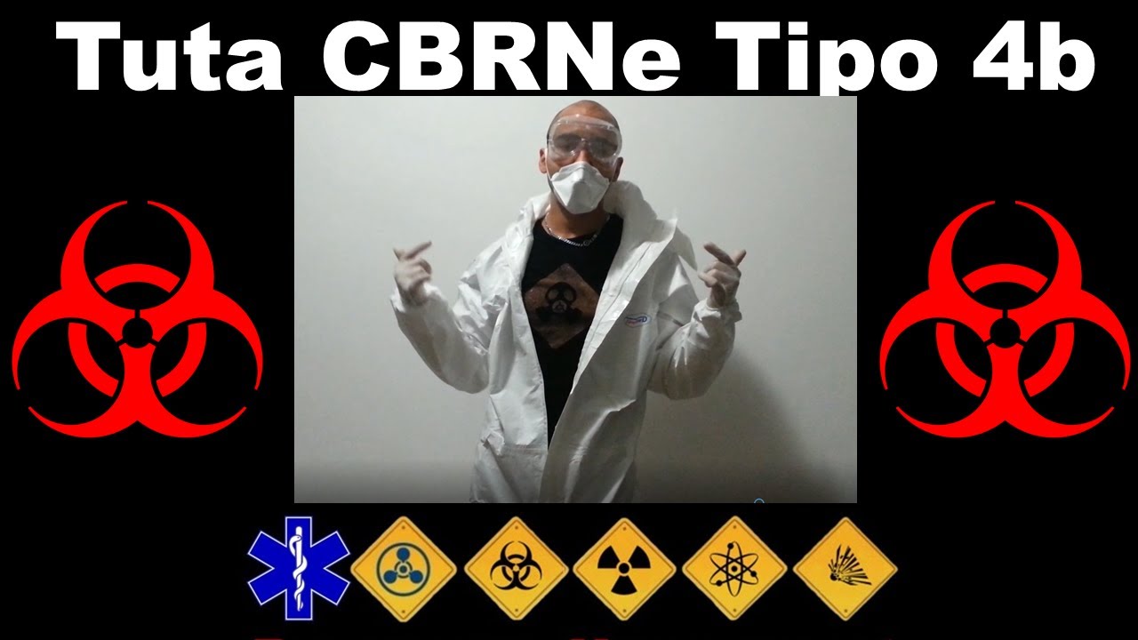 Tuta CBRNe Tipo 4b - Vestizione (rischio biologico) tutorial Luca Zelinotti