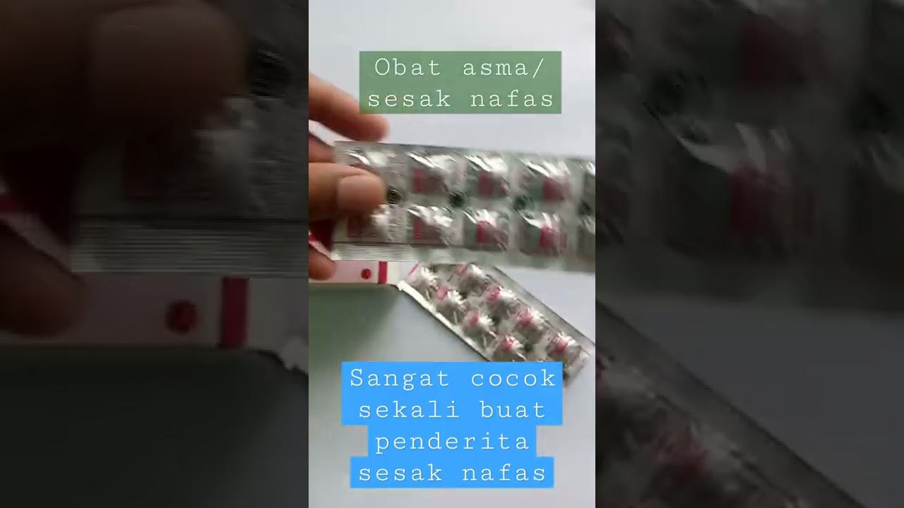 🔴OBAT ASMA / SESAK NAFAS | Teosal #shorts