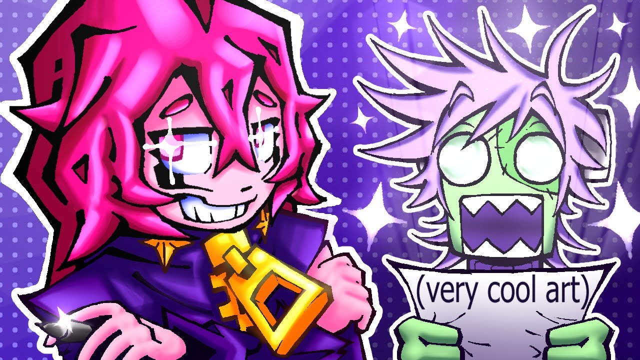 ✨ Drawing ROBLOX Avatars w/ SICK Backgrounds 🧟