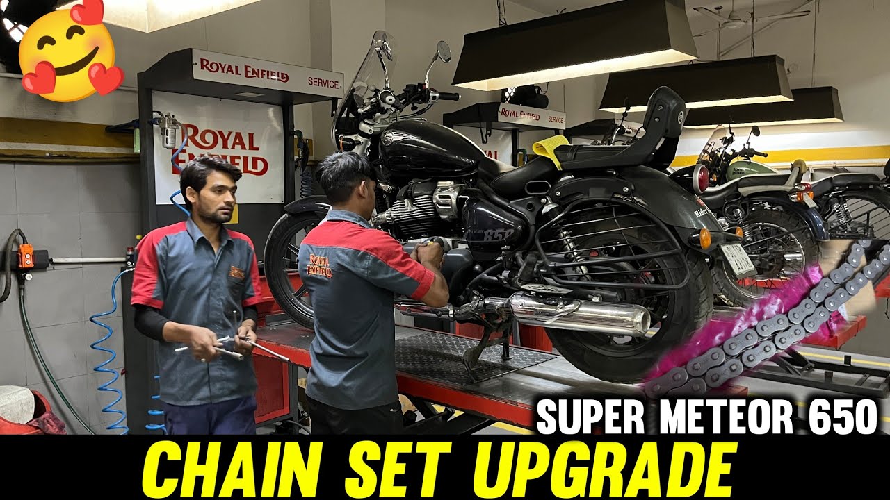 Upgrade Bike Chain Before My New Ride On Super Meteor 650