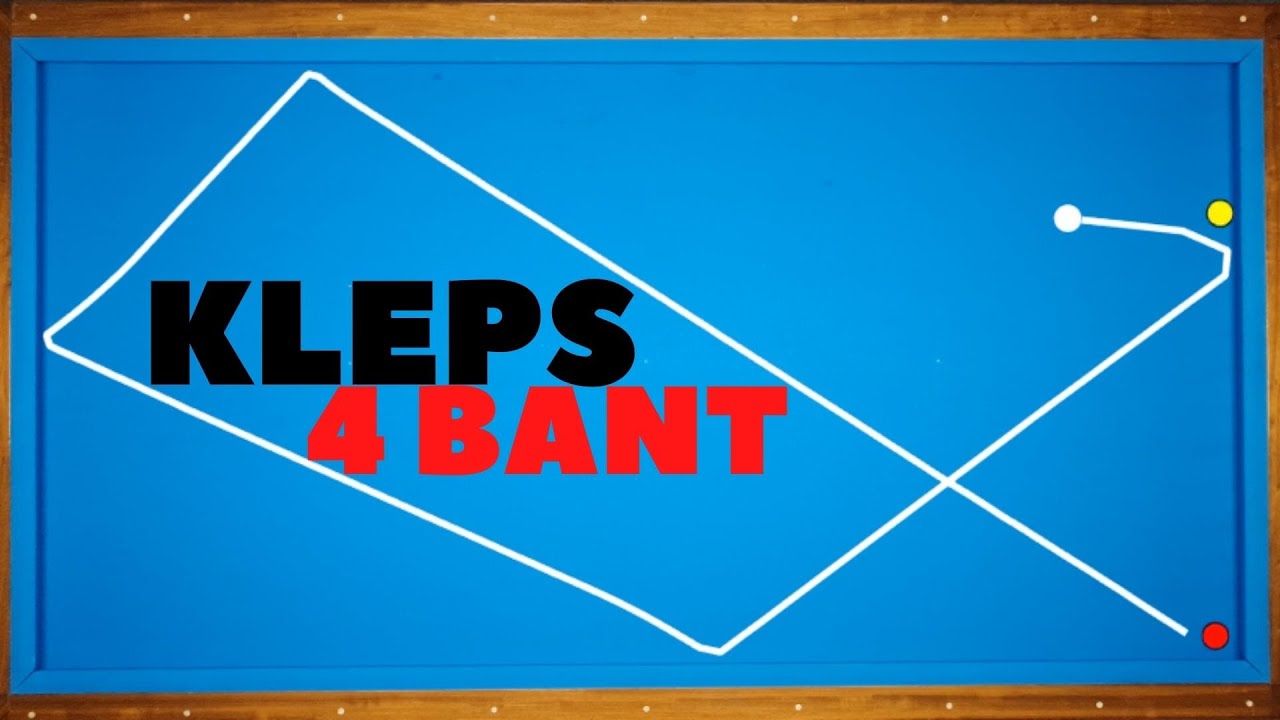 Kleps 4 Bant | 3 Bant Bilardo Kolay Pozisyonlar