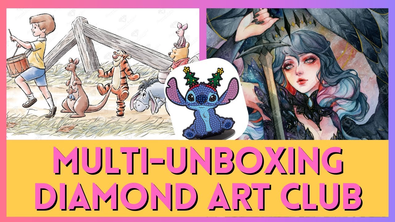 WHAT was I thinking? Diamond Art Club Unboxing!