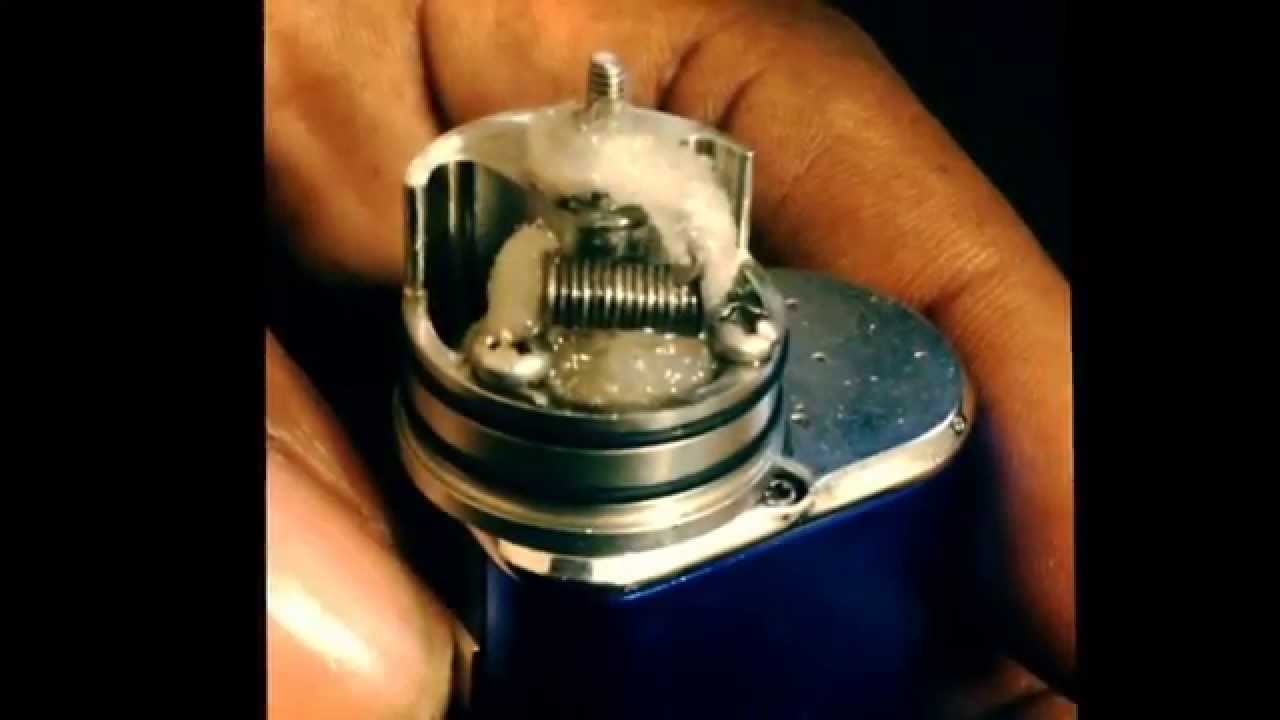 New build; iStick @ 1.0 ohm on Veritas RDA. 15 wraps using 24Gauge Kanthal