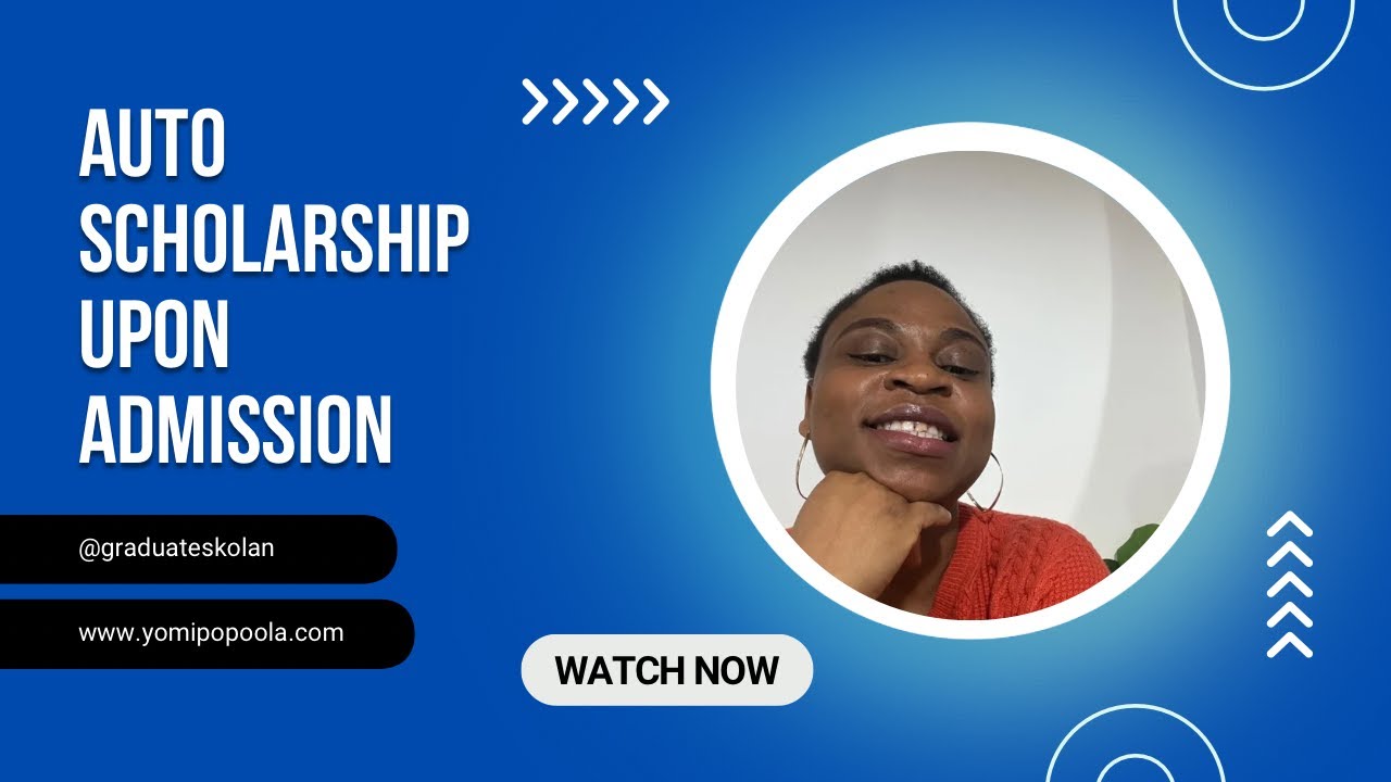This ONE trick gets you admission + funding at the same time no separate scholarship needed.