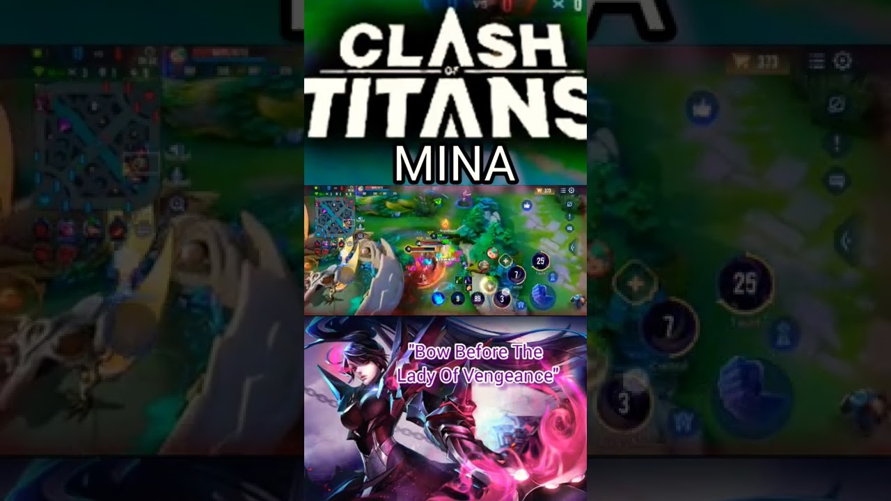 Learning Mina Is Fun 🤣|#COT #ClashOfTitans #moba