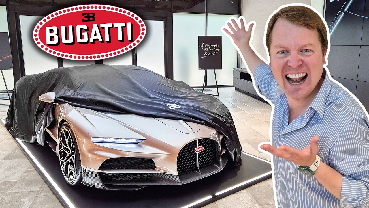 New BUGATTI TOURBILLON! First Look at the 1,800hp Chiron Successor