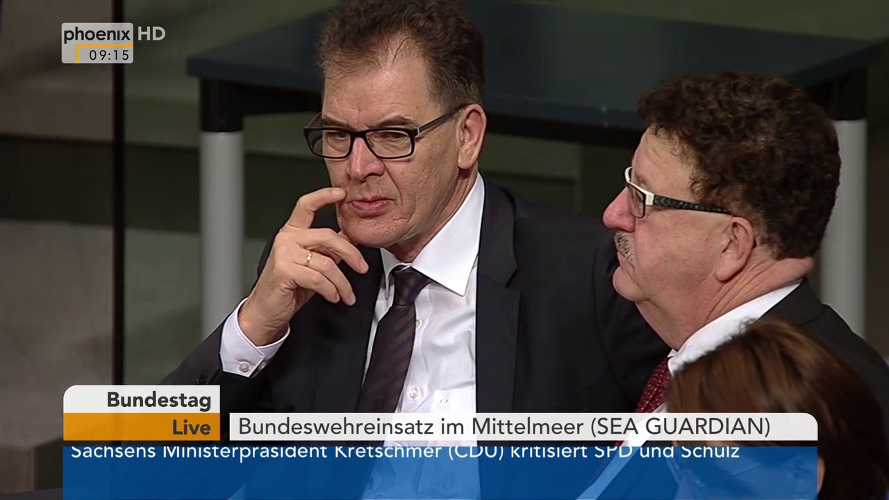 Bundestagsdebatte zum Bundeswehreinsatz im Mittelmeer am 12.12.2017