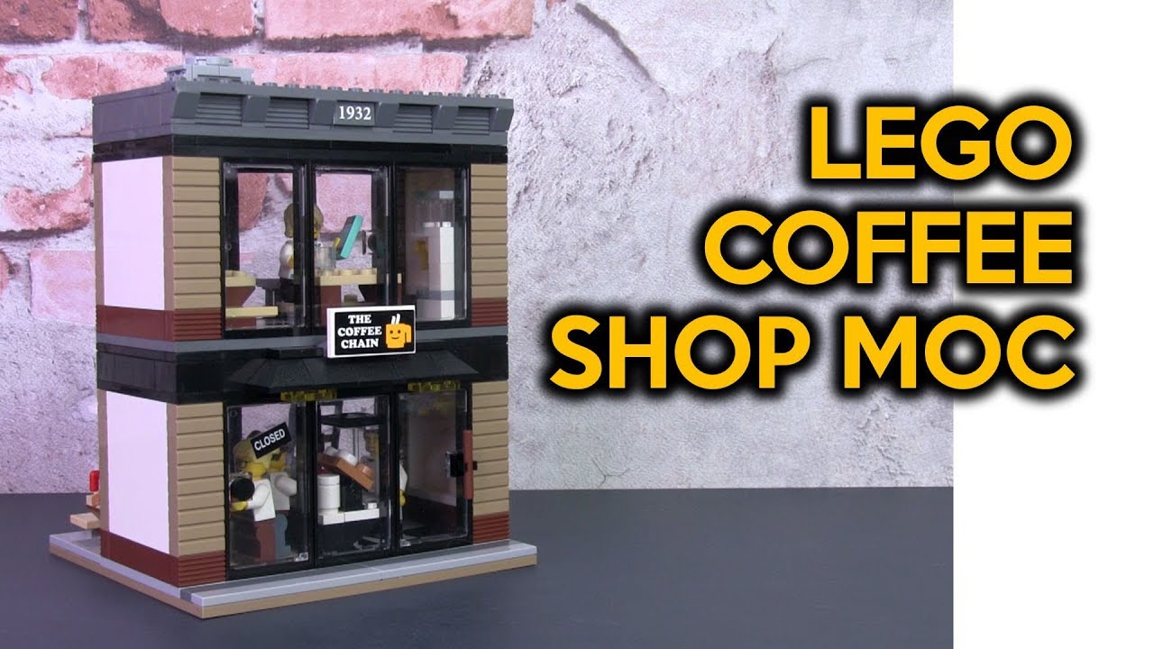 LEGO Coffee Shop MOC from City Square Set 60097