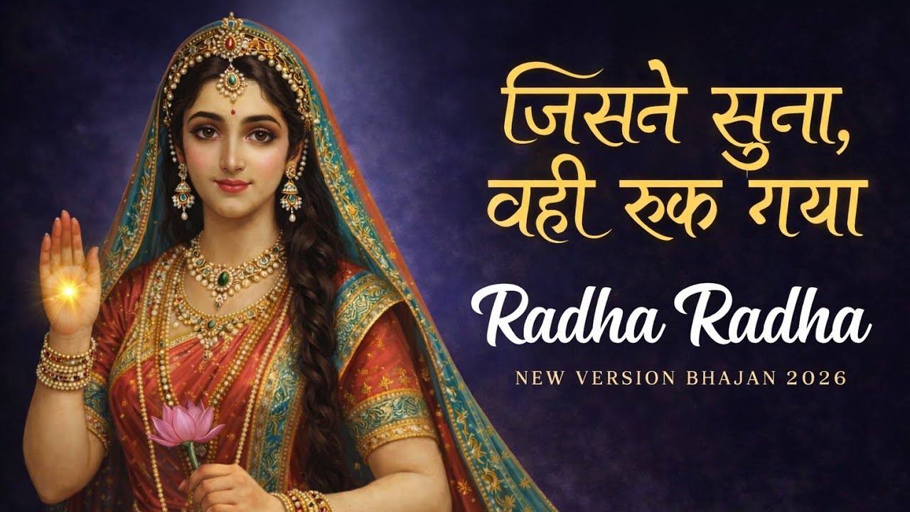 🌼 Soulful Bhajan Radha Ki Sharan Mein 2026 | Divine Nonstop Krishna Bhakti Songs | Peacful Bhajan