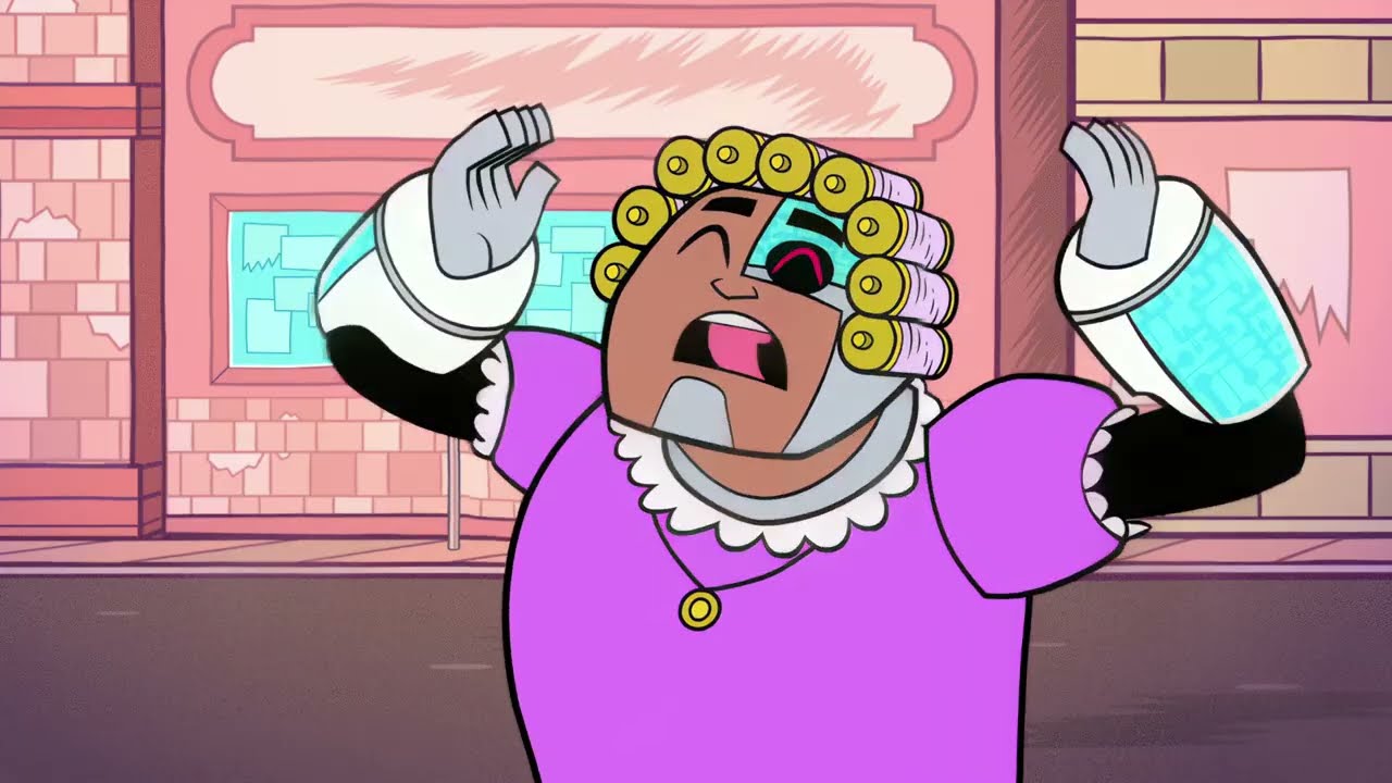 Teen Titans Go! - Grandma Cyborg [4k 60fps]