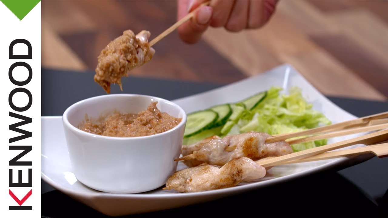 Recette de la Sauce Saté avec le robot cuiseur kCook Multi de Kenwood.