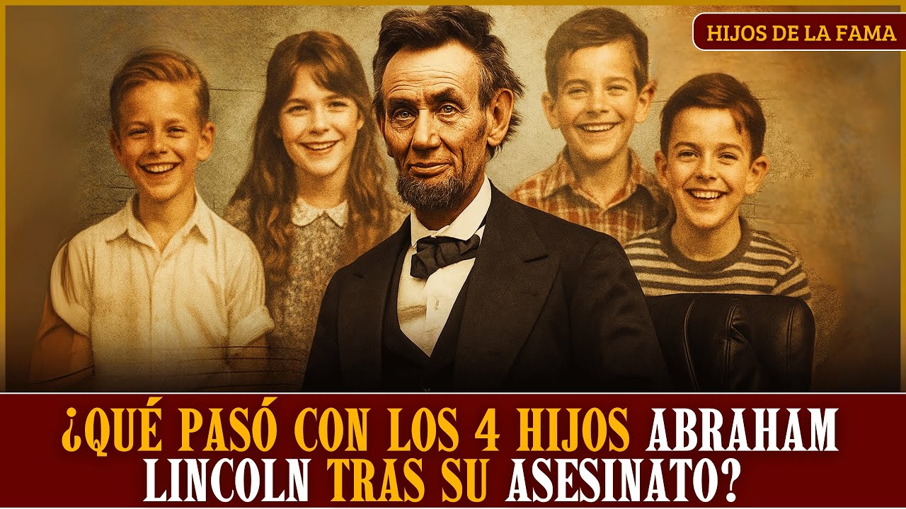 ¿Qué pasó con los 4 hijos de Abraham Lincoln tras su asesinato? locura, misterio y un legado
