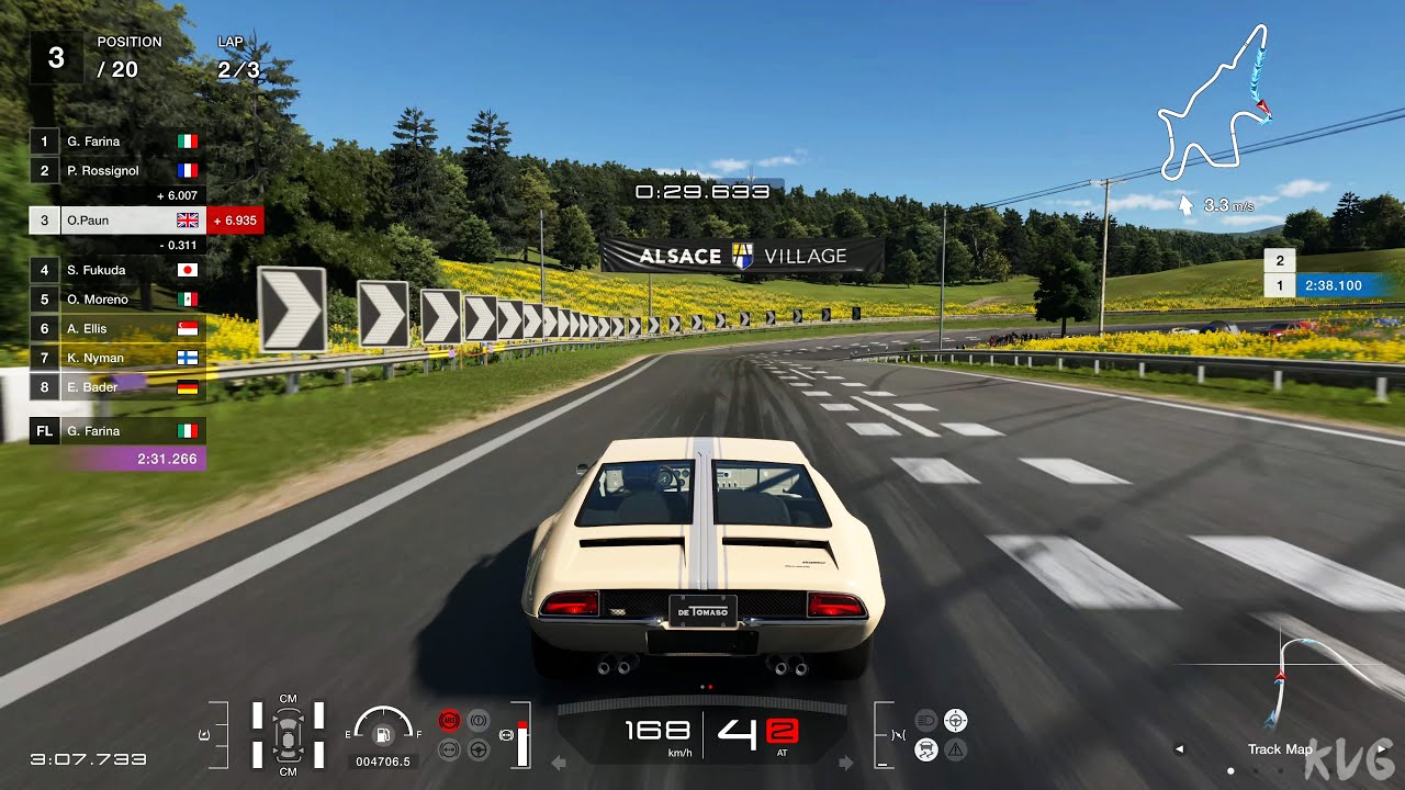 Gran Turismo 7 - De Tomaso Mangusta (Christian Dior) - Gameplay (PS5 UHD) [4K60FPS]